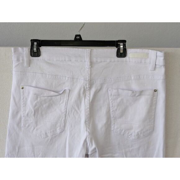 Y2K Southpole Skinny Jeans White Men's Size 36x32 - Picture 8 of 13
